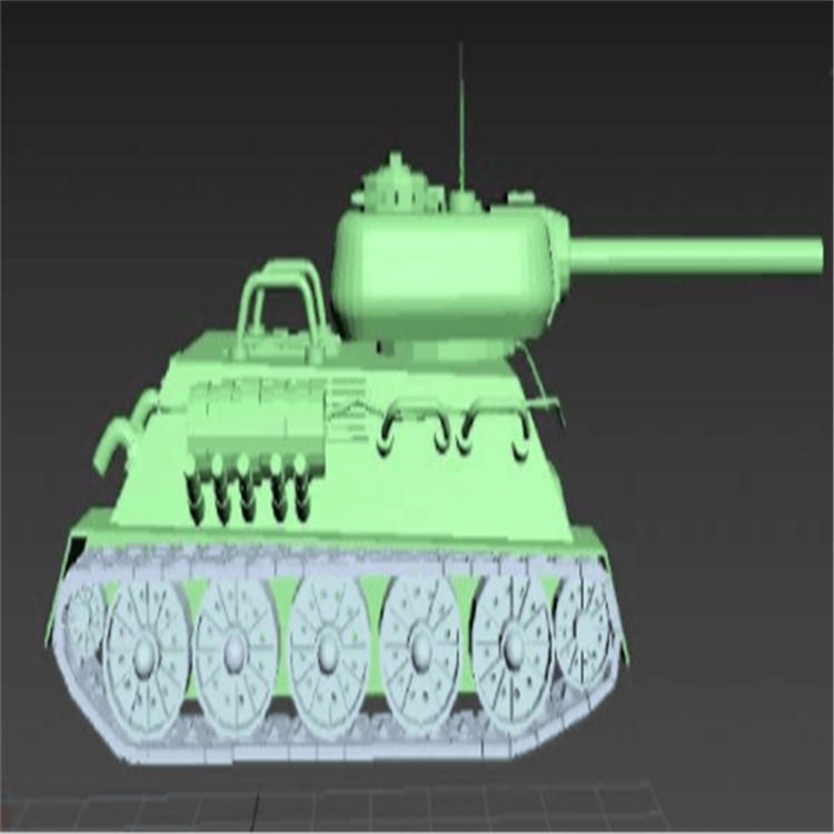 始兴充气军用坦克模型